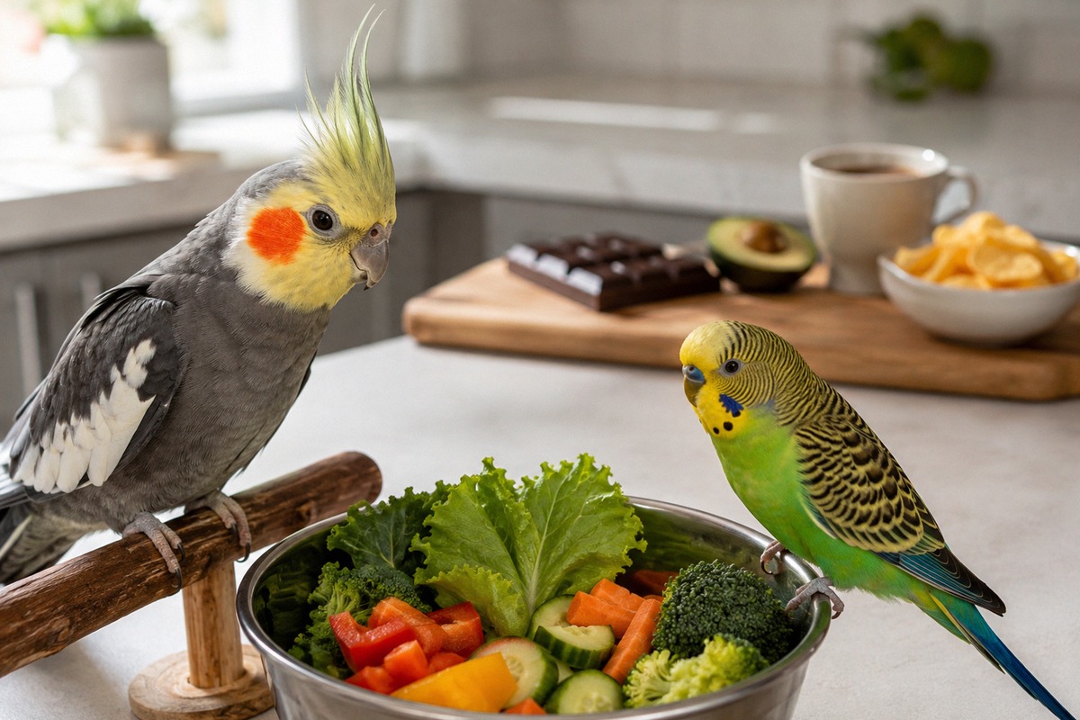Какие продукты опасны для птицы