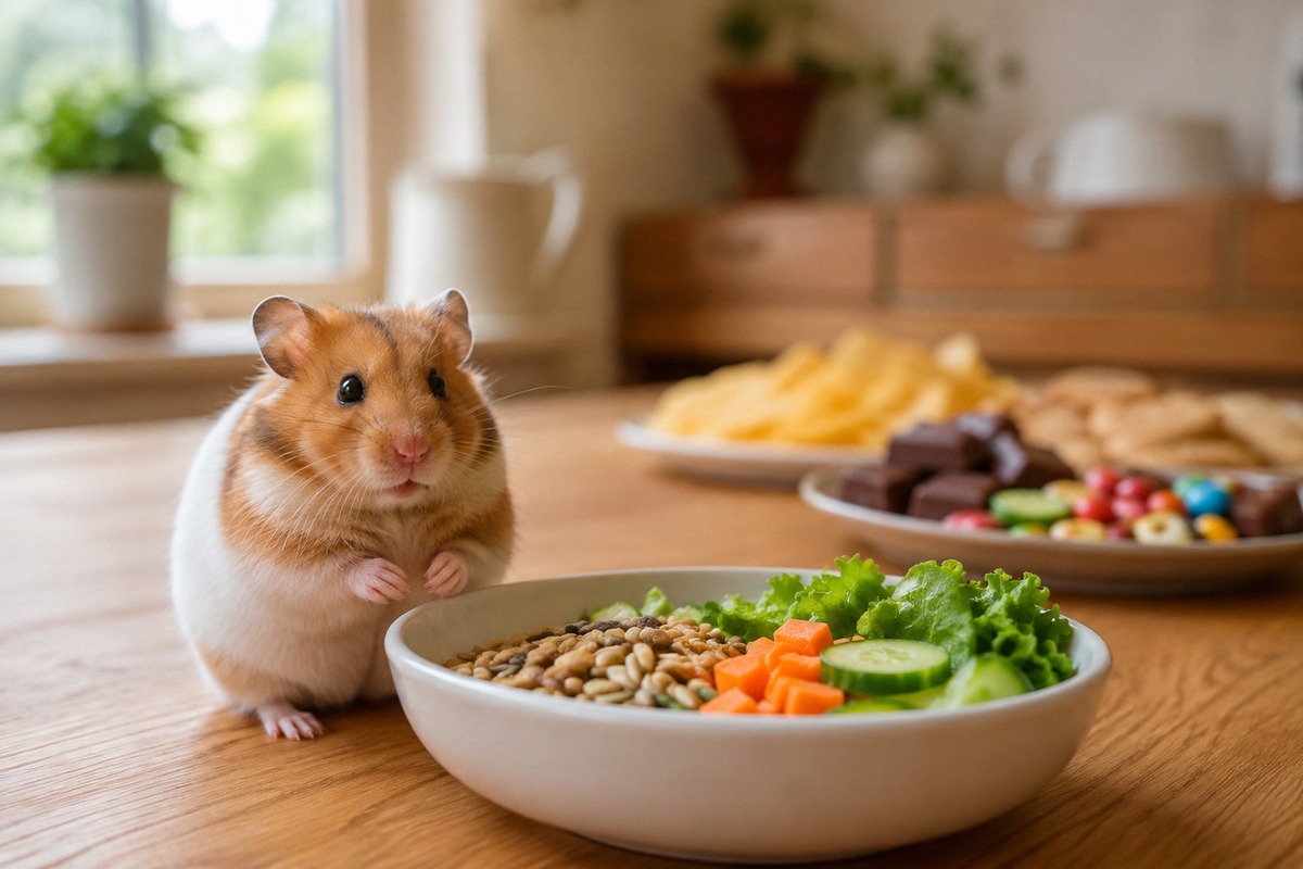 Какие продукты опасны для хомяка