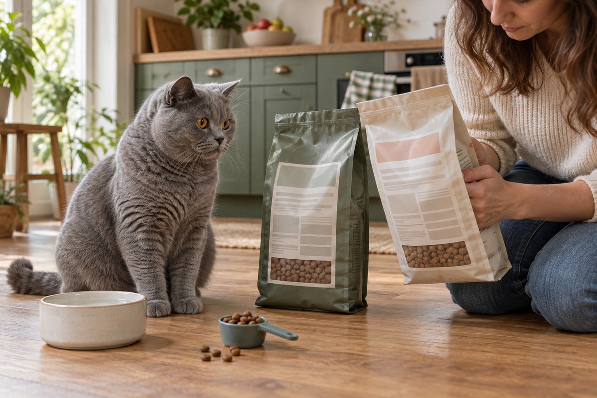 Чем отличаются сухие корма для кошек