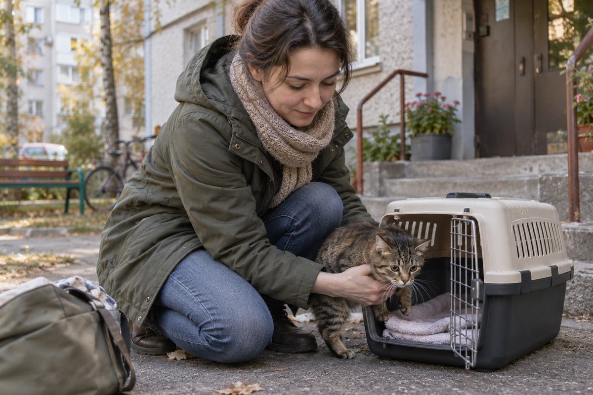 Нашли кошку на улице что делать в первые сутки
